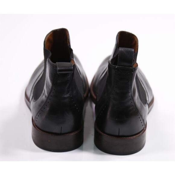 Johnston & Murphy Mens Black Ankle Chelsea Boots 11.5 M - Picture 6 of 11